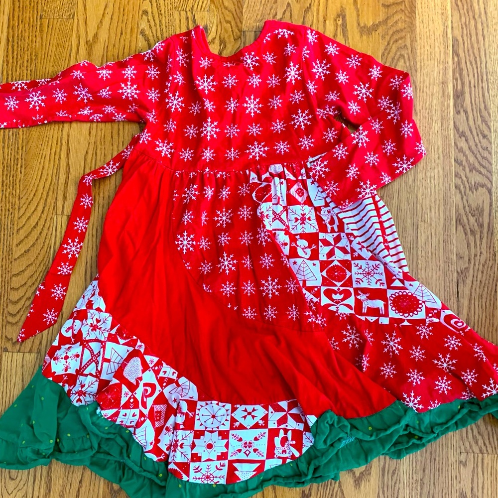 Jelly the Pug Christmas dress